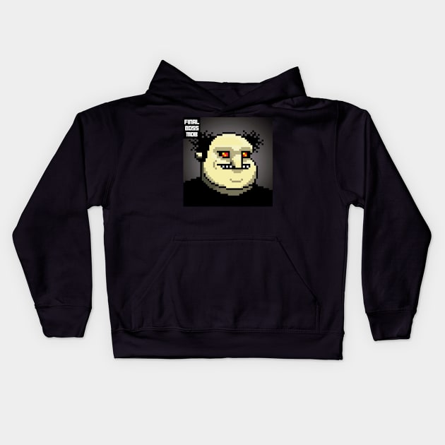 Final Boss Mob #45 Kids Hoodie by Final Boss Mob